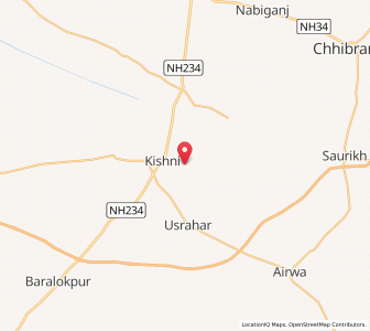 Map of Nagla Bojha, Uttar Pradesh