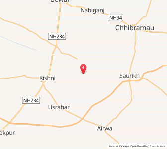 Map of Nagla Chakai, Uttar Pradesh