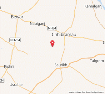 Map of Nagla Chathia, Uttar Pradesh