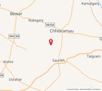 Map of Nagla Dahla, Uttar Pradesh