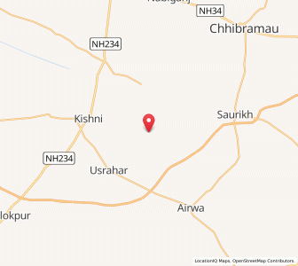 Map of Nagla Damohar, Uttar Pradesh