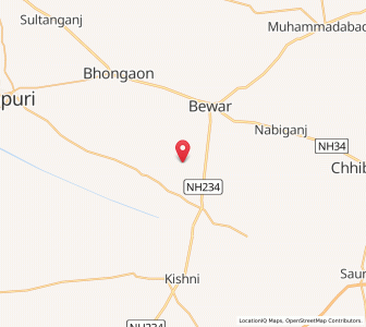 Map of Nagla Garhu, Uttar Pradesh