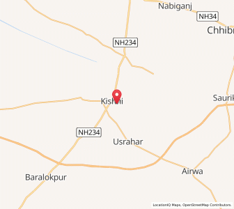 Map of Nagla Ghasi, Uttar Pradesh