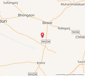 Map of Nagla Havelia, Uttar Pradesh