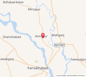 Map of Nagla Hushe, Uttar Pradesh