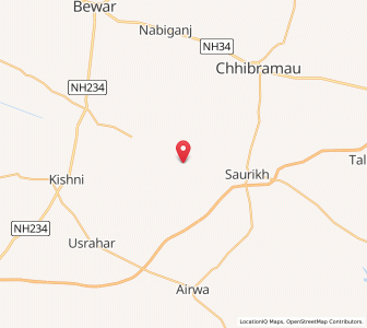 Map of Nagla Jasmeri, Uttar Pradesh