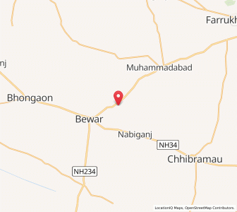 Map of Nagla Khansingh, Uttar Pradesh