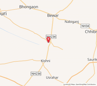 Map of Nagla Khunni, Uttar Pradesh