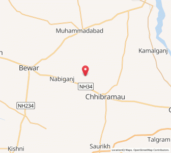Map of Nagla Kundan, Uttar Pradesh