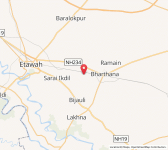 Map of Nagla Lachhi, Uttar Pradesh