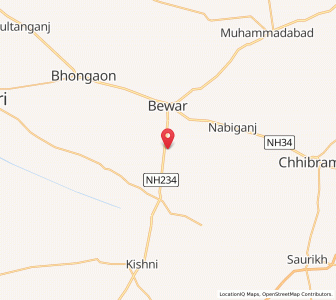 Map of Nagla Lalpur, Uttar Pradesh