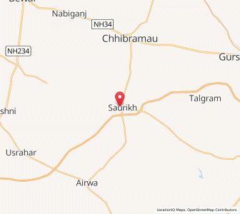 Map of Nagla Mahadeo, Uttar Pradesh