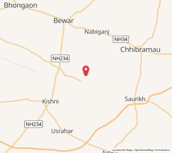 Map of Nagla Mathuria, Uttar Pradesh