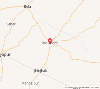 Map of Nagla Panchamsingh, Uttar Pradesh