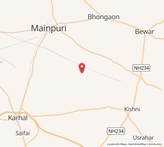 Map of Nagla Panchi, Uttar Pradesh