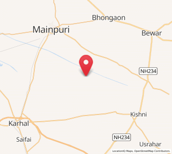 Map of Nagla Panchi, Uttar Pradesh