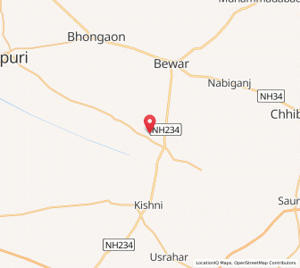 Map of Nagla Pumi, Uttar Pradesh