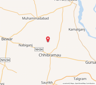 Map of Nagla Punni, Uttar Pradesh