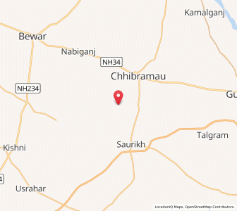 Map of Nagla Saraiya, Uttar Pradesh