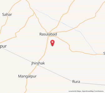 Map of Nagla Sengar, Uttar Pradesh