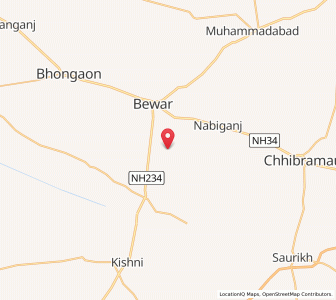 Map of Nagla Sewa, Uttar Pradesh