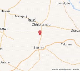 Map of Nagla Shekhpur, Uttar Pradesh