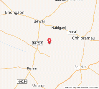 Map of Nagla Tilwa, Uttar Pradesh