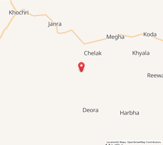 Map of Nagraj, Rajasthan