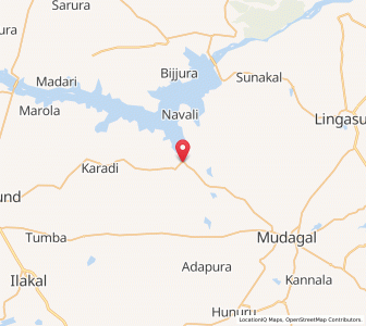 Map of Nagral, Karnataka