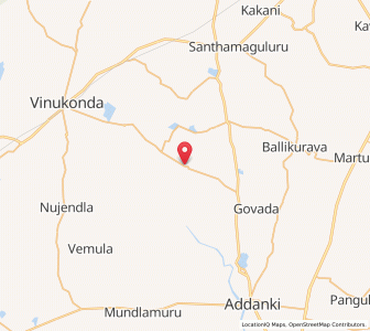 Map of Nagulavaram, Andhra Pradesh