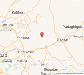 Map of Nagwanpalli, Andhra Pradesh