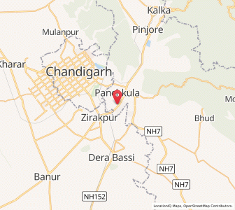 Map of Nahan Kothi, Haryana