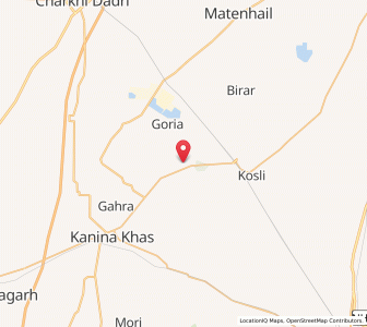 Map of Nahar, Haryana