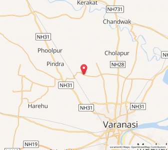 Map of Nahian, Uttar Pradesh