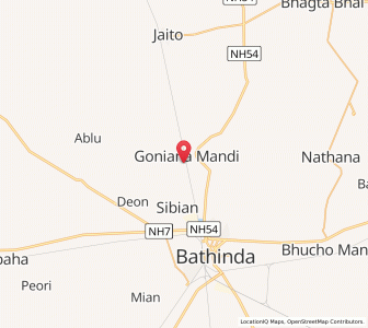 Map of Nahianwala, Punjab