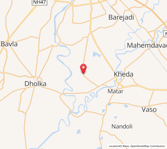 Map of Naika, Gujarat