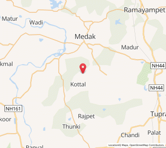 Map of Nain Jalalpur, Andhra Pradesh