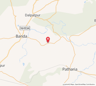 Map of Naindhara, Madhya Pradesh