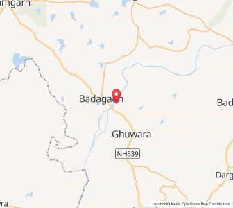 Map of Nakaryakhera, Madhya Pradesh