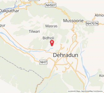 Map of Nakatpur, Uttarakhand