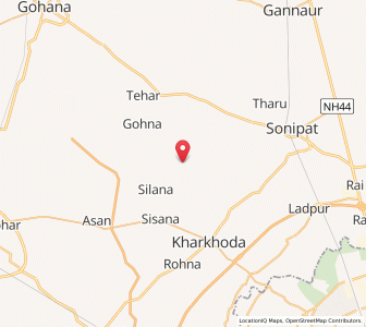 Map of Nakloi, Haryana