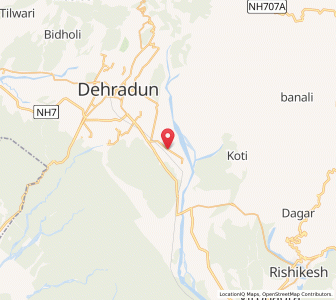 Map of Nakraunda, Uttarakhand