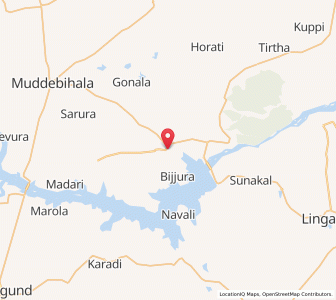 Map of Nalatvad, Karnataka