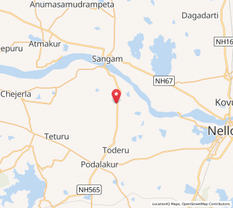 Map of Nallapalem, Andhra Pradesh