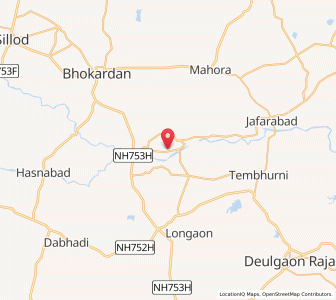 Map of Nalni, Maharashtra
