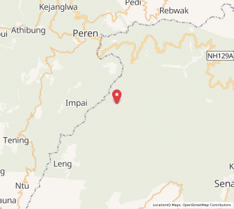 Map of Nalong, Manipur