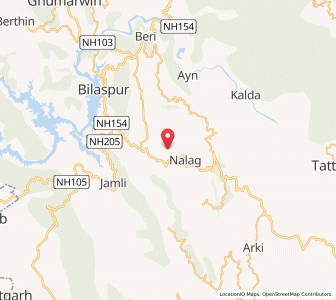 Map of Namoli, Himachal Pradesh
