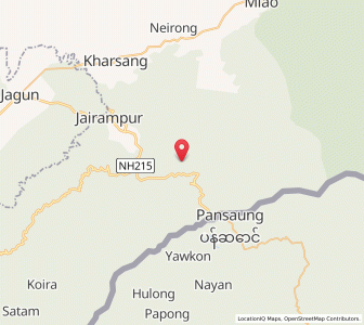 Map of Nampong, Arunachal Pradesh