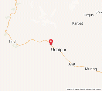 Map of Namu, Himachal Pradesh