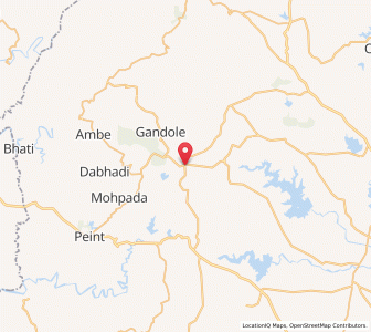 Map of Nanasi, Maharashtra